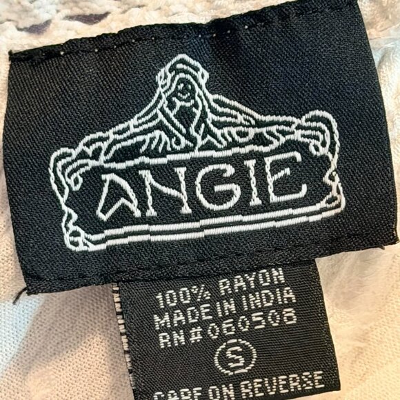 THREE Mixed Brand Cap Sleeve/Sleeveless Blouse Tops SM/MED (2 white, 1 blue) - Picture 8 of 11